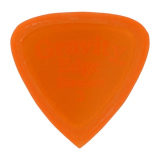 Gravity Guitar Picks Edge -Standard Master Finish- GEES3M 3.0mm Orange ギターピック