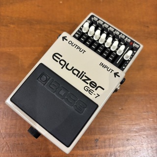 BOSS GE-7 日本製 MADE IN JAPAN JRC4558 艶あり BOSS GE-7 1986年 日本製 MADE IN JAPAN(BOSS GE-7 Equalizer