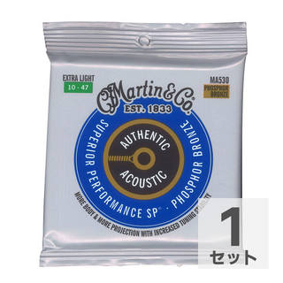 Martin MA530 Superior Performance Phospher Bronze Extra Light アコースティックギター弦