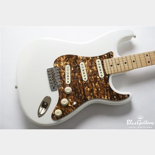 stilblu Model S. Glassy #118 - Pearl White / Pickguard Shaped by stone-D eyewear (Made in SABAE,FUKUI)