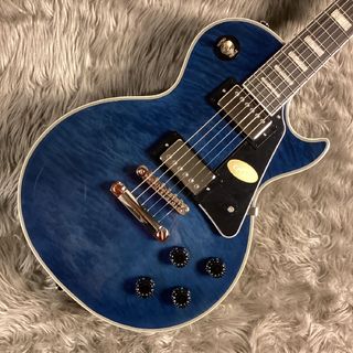 Epiphone Les Paul Custom Quilt Viper Blue 【島村楽器限定】【現物画像】