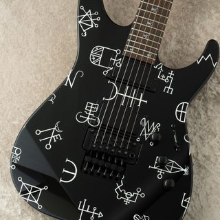 ESP KH DEMONOLOGY -Black w/ DEMONOLOGY Graphic- 【METALLICA Kirk Hammett】