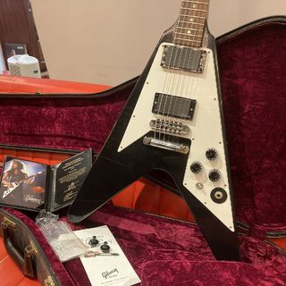 Gibson Custom Shop Kirk Hammett Flying V Aged Ebony -2012-【御茶ノ水本店 FINEST GUITARS】