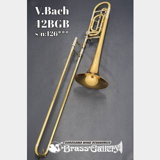 Bach42BGB【中古】【テナーバストロンボーン】【バック】【ゴールドブラスベル】【ウインドお茶の水】