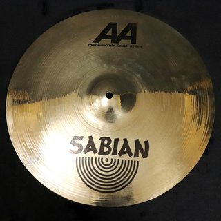 SABIAN AA 16 MEDIUM THIN CRASH Briliant 【梅田店】