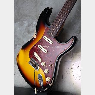 Fender Custom Shop '61 Stratocaster / Limited Edition Feded 3-Color Sunburst / Heavy Relic 