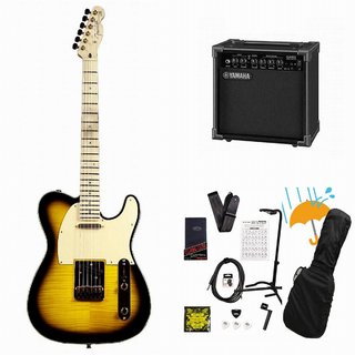 Fender Japan Exclusive Richie Kotzen Telecaster Brown Sunburst YAMAHA GA15IIアンプ付属初心者セットR【WEBSHO