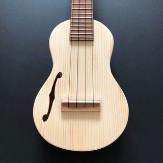 QUIAM Ezo's Ukulele Throughneck Soprano F 北海道産木材使用ウクレレ!!【オンラインストア限定】