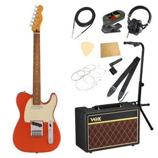 Fenderフェンダー Player Plus Telecaster PF FRD エレキギター VOXアンプ付き 入門11点 初心者セット
