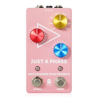 Mattoverse ElectronicsJust A Phase Pink フェイザー ギターエフェクター