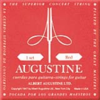 AUGUSTINE RED 6弦 クラシックギター弦 バラ弦