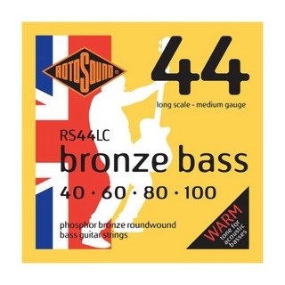 ROTOSOUND RS44LC Bronze Bass 44 Medium 40-100 LONG SCALE アコースティックベース弦×2セット