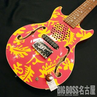 Woodstics Guitars WS-MINI ALOHA 【PINK & YELLOW ALOHA】