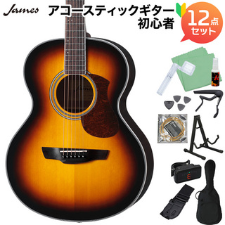 JamesJ-300A BBT アコースティックギター初心者12点セット
