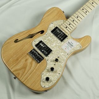 Fender Made in Japan Traditional 70s Telecaster Thinline Maple Fingerboard Natural【現物画像・3.29kg】