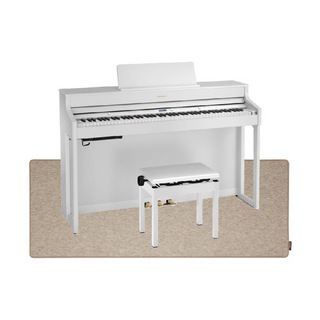 Rolandローランド 組立設置無料サービス中 ROLAND HP702-WHS 電子ピアノ 高低自在イス＆ピアノマット付き