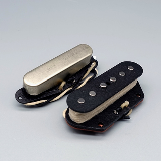 LINDY FRALIN Telecaster Pickup Set / Raw Nickel Cover