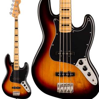 Squier by Fender Classic Vibe ’70s Jazz Bass Maple Fingerboard 3-Color Sunburst エレキベース ジャズベース