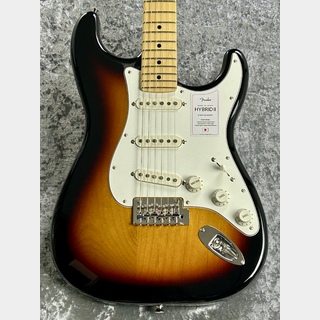 Fender Made in Japan Hybrid II Stratocaster/Maple -3-Color Sunburst- #JD24030427【3.39kg】