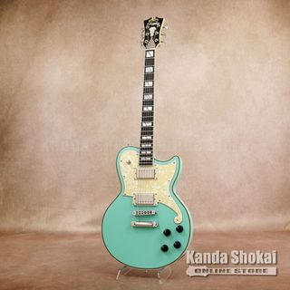D'Angelico Deluxe Atlantic Limited Edition, Matte Surf Green