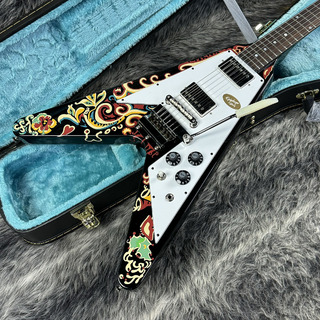 EpiphoneInspired by Gibson Custom Shop Jimi Hendrix "Love Drops" Flying V 【即納可能】