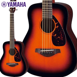 YAMAHAJR2S TBS (タバコサンバースト) ミニギター アコースティックギター トップ単板仕様 専用ソフトケース付属