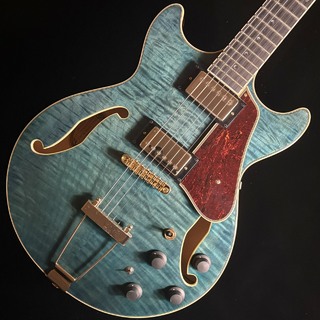 Ibanez 《現物画像 / 迅速発送！》AMH90QM TBL フルアコギター 【当社限定モデル】