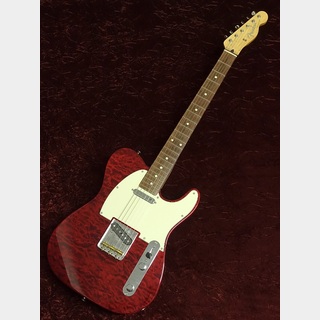Fender Hybrid Telecaster Quilt Trans Red 【2018年製】