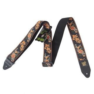 ERNIE BALL アーニーボール 5363 TANGERINE BLOSSOM Jacquard Strap ギターストラップ