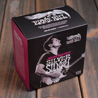 ERNIE BALL シルバースリンキー ニッケルワウンド 10.5-47 エレキギター弦 6セットパック ジョン・メイヤー 限定 特製