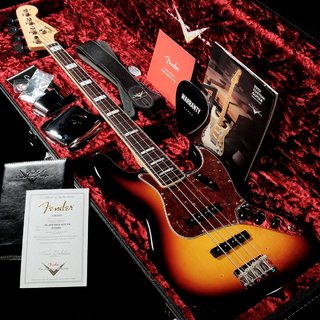 Fender Custom Shop Custom Built 1966 Jazz Bass NOS 3 Tone Sunburst(重量:3.90kg)【渋谷店】