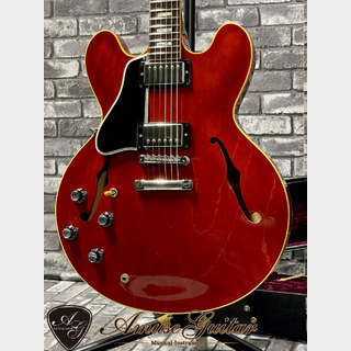 Gibson Custom Shop 1963 ES-335 Block # Cherry 2016年製【Left Hand Model】w/Original Hard Case 3.77kg