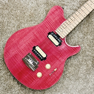 Sterling by MUSIC MAN S.U.B. Axis Flame Maple AX3FM / Stain Pink 