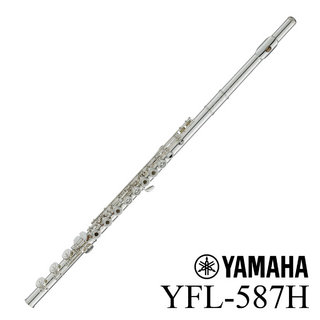 YAMAHAYFL-587H フルート インラインリングキィ H足部管 頭部管銀製