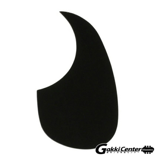 ALLPARTSPG-0090-023 Thin Acoustic Pickguard with Adhesive Backing, Black/8077