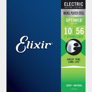 Elixir OPTIWEB 10-56 7-String ライト #190577弦エレキギター弦
