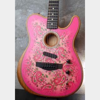 Fender American Acoustasonic Telecaster / Pink Paisley