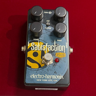 Electro-HarmonixSatisfaction Plus 【60年代ファズトーンを現代的にブラッシュアップ】