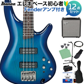 Ibanez SR370E SPB ベース初心者12点セット【Fenderアンプ付】 アクティブ 【島村楽器限定モデル】