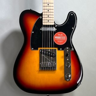 Squier by Fender Affinity Series Telecaster Maple Fingerboard Black Pickguard エレキギター テレキャスター