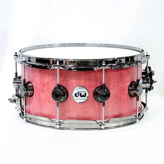 dw DRU26514SSN101 [Collector's Pure Purpleheart Snare Drum VLT Shell 14''×6.5'' - Natural Satin Oil...