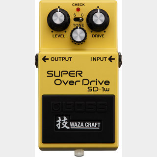 BOSS SD-1W | SUPER OverDrive (WAZA Craft)