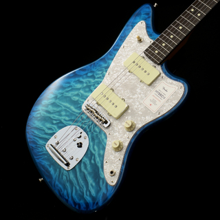 Fender2024 Collection MIJ Hybrid II Jazzmaster QMT Rosewood Fingerboard Aquamarine 【福岡パルコ店】