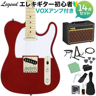 LEGEND LTE-Z M CA エレキギター 初心者14点セット 【VOXアンプ付き】