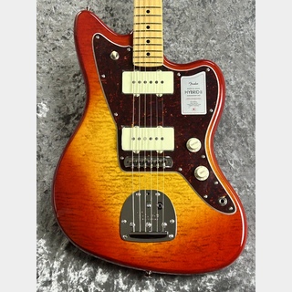 Fender～2024Collection～ MIJ Hybrid II Jazzmaster FMT/Maple -Sunset Orange Transparent- #JD24005565【3.56㎏】