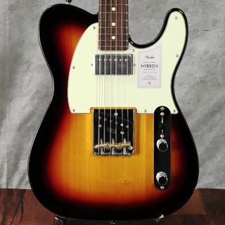 Fender 2024 Collection Made in Japan Hybrid II Telecaster SH Rosewood Fingerboard 3-Color Sunburst  【梅田