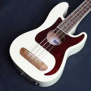 FenderFullerton Precision Bass Uke Walnut Fingerboard Tortoiseshell Pickguard Olympic White 【横浜店】