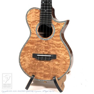 Kawakami Guitars NWUT-4 (Quilted Maple / Hawaiian Koa)