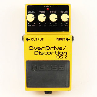 BOSS 【中古】オーバードライブ ディストーション エフェクター BOSS OS-2 OverDrive Distortion