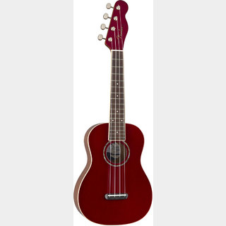 Fender AcousticsZuma Classic Concert Uke Candy Apple Red コンサート ウクレレ 【WEBSHOP】